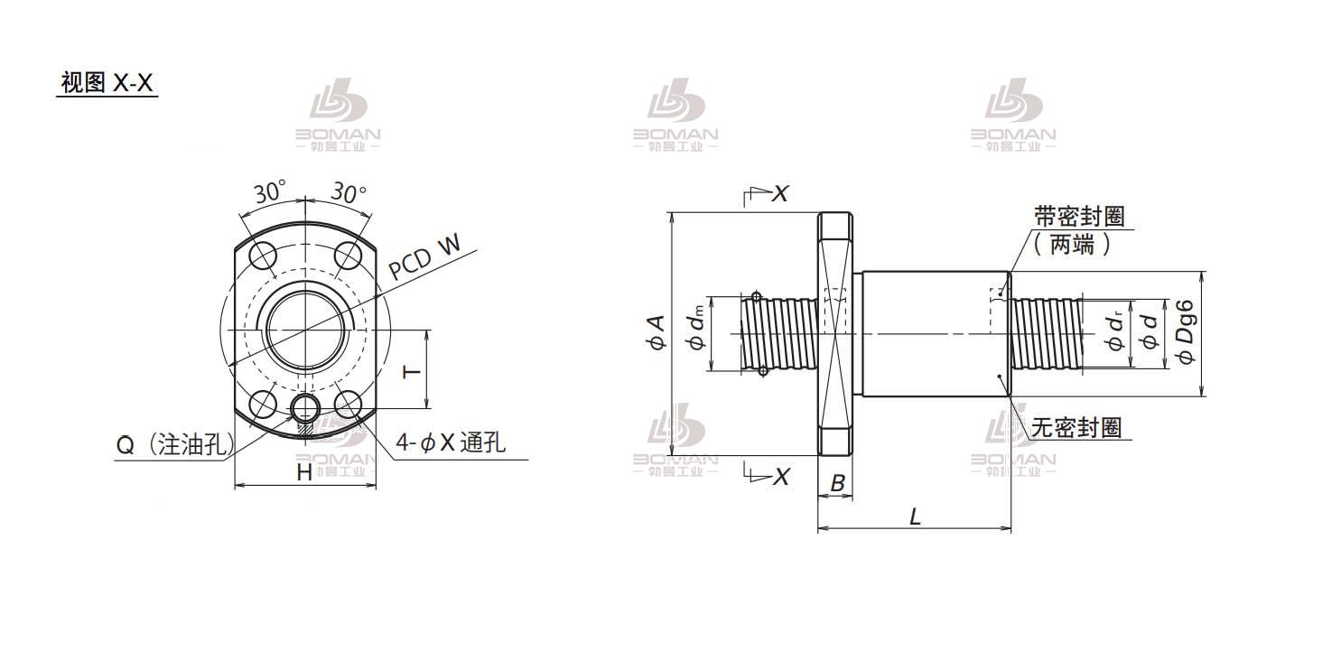 MSFD2502-4-NSK DFD滚珠丝杠