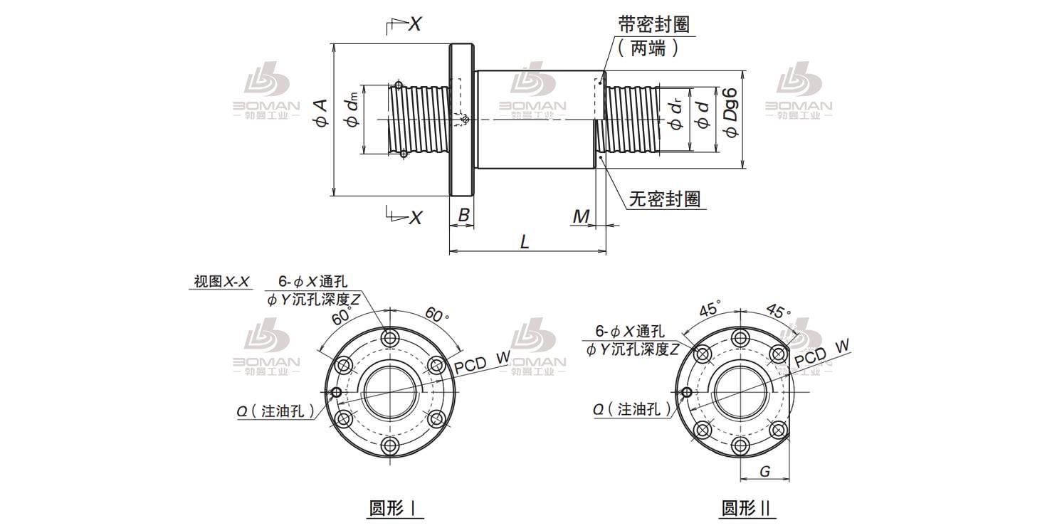 ZFD4006-8-NSK MSFD滚珠丝杠