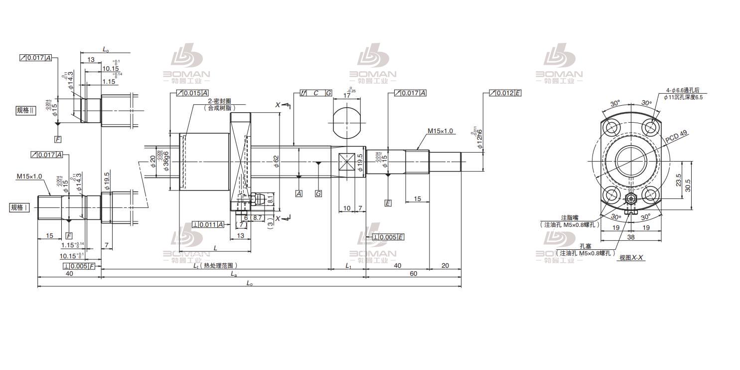 PSS2040N1D0758-FSS滚珠丝杠