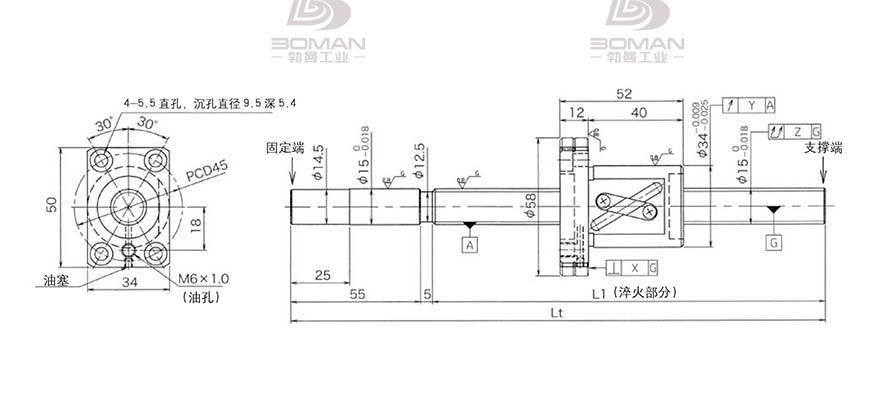 KURODA GG1510DS-BALR-0900A 黑田丝杆武汉工厂地址