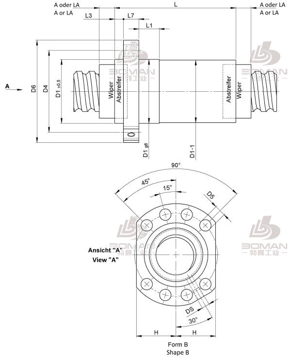 STEINMEYER施坦梅尔 3416/10.50.6.5 steinmeyer滚珠丝杠