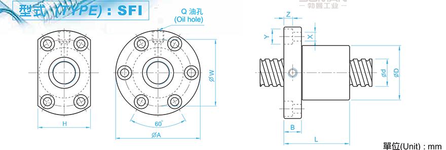 TBI SFI01605-4 tbi滚珠丝杆一级代理