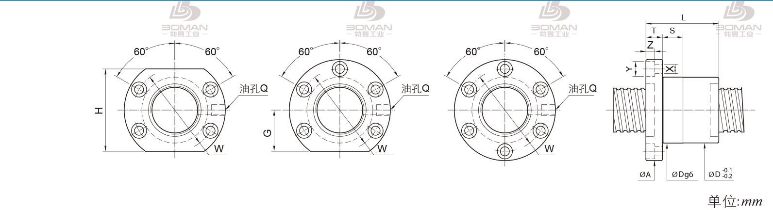 PMI FSIC3610-4 pmi丝杠编号的意义