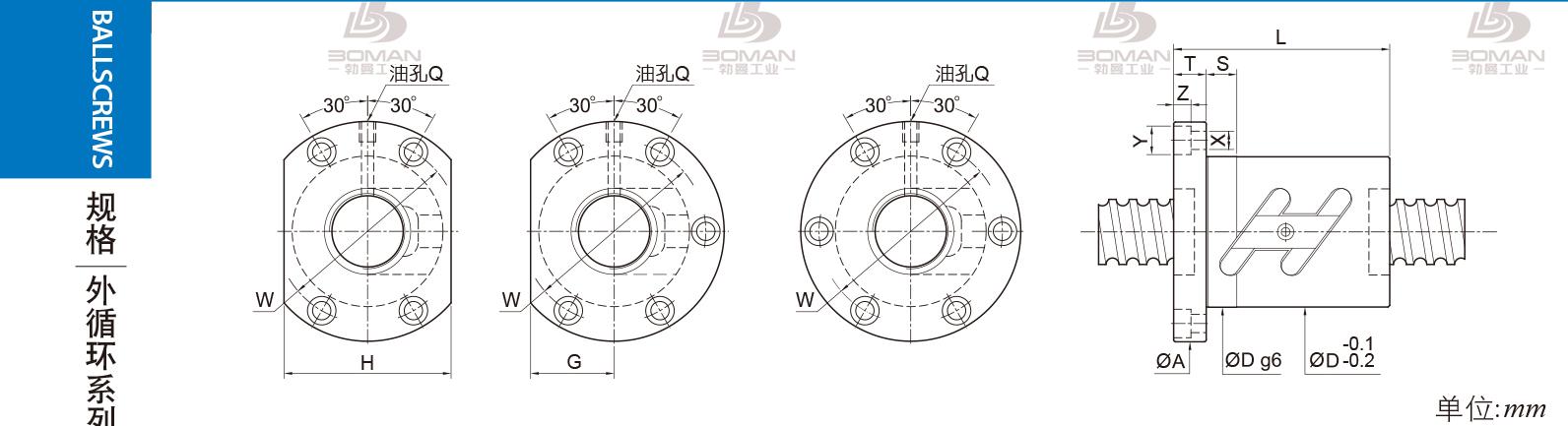 PMI FSWC2006-3 pmi丝杠滚珠