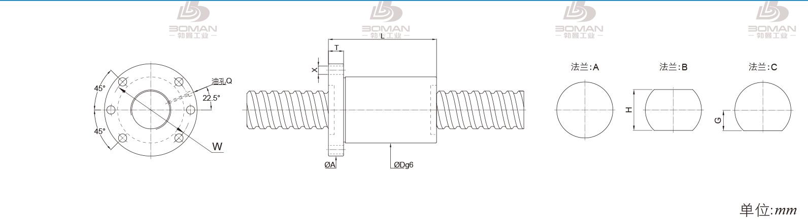 PMI FSDH5016-5 PMI丝杠反相器更换