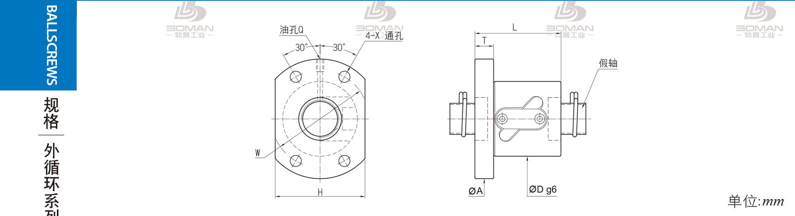 PMI FSWW2805B-5.0P pmi丝杆是哪个厂家