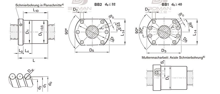 REXROTH R1552 tsk丝杠是什么品牌