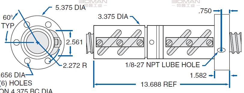 NOOK SEL10090 nook滚珠丝杠官网