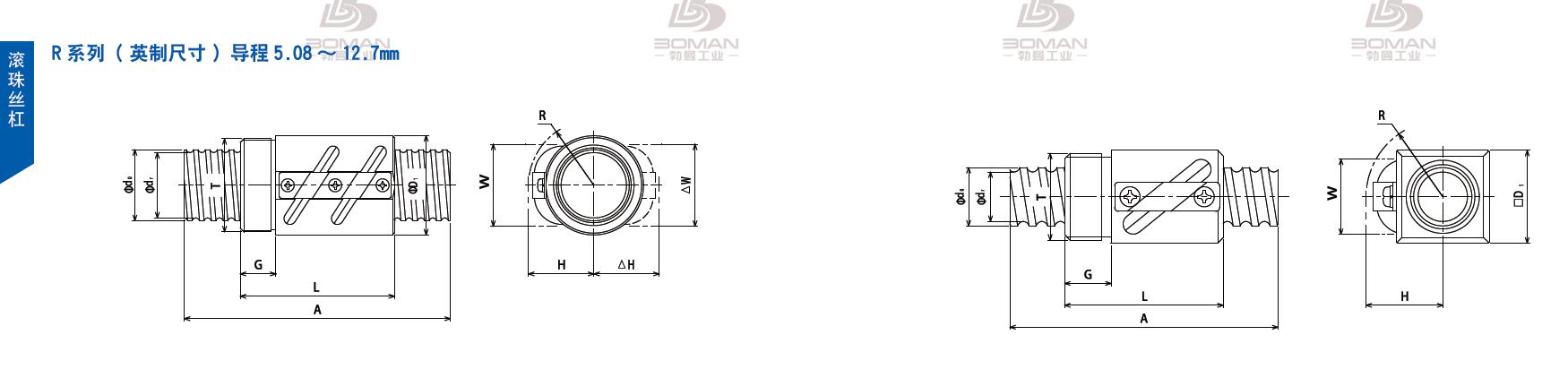 TSUBAKI 38.1RB6.35 tsubaki是什么牌子的丝杆