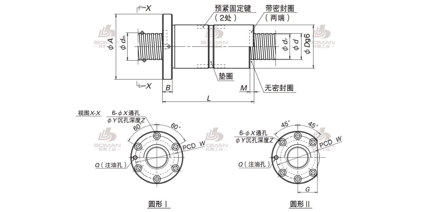 NSK DFD10010-6-NSK MPFD滚珠丝杠